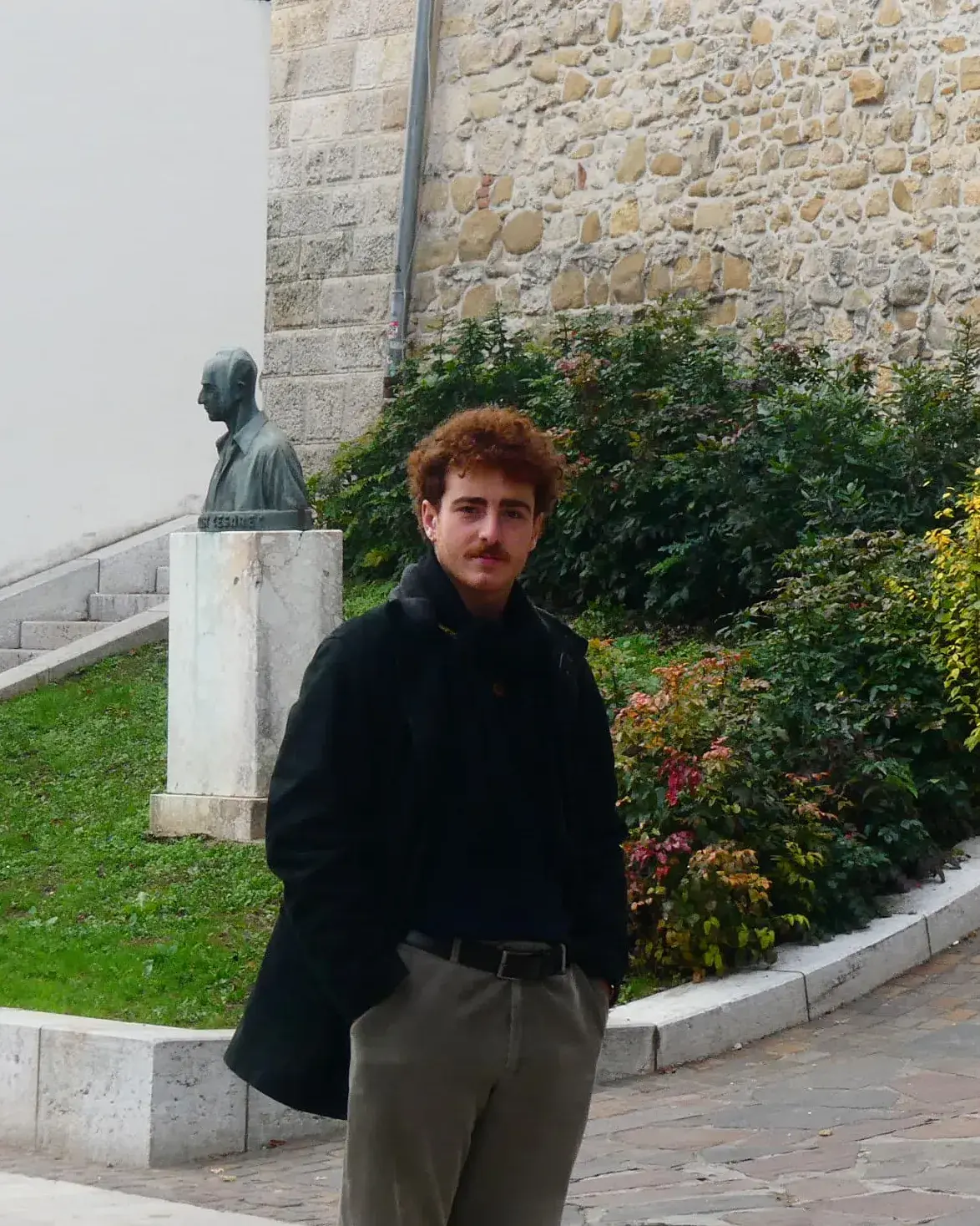 A portrait of the author and photographer Liam Brincat